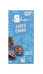 Ichoc Choco cookie vegan bio 80.00 Gram