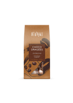 Vivani Choco dragees espressio bio 75.00 Gram