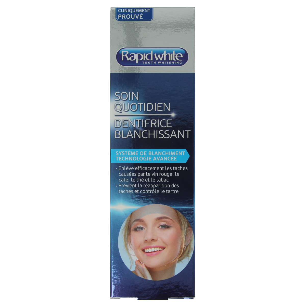 Rapid White Daily toothpaste 100.00 Milliliter