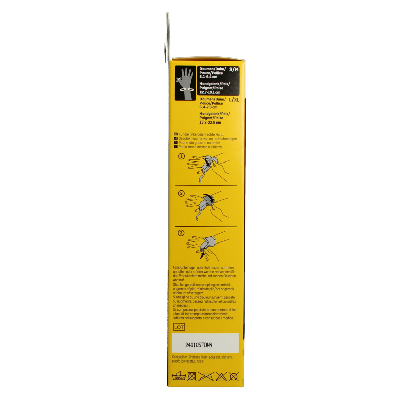 Futuro Deluxe duimspalk maat S/M  1 Stuks