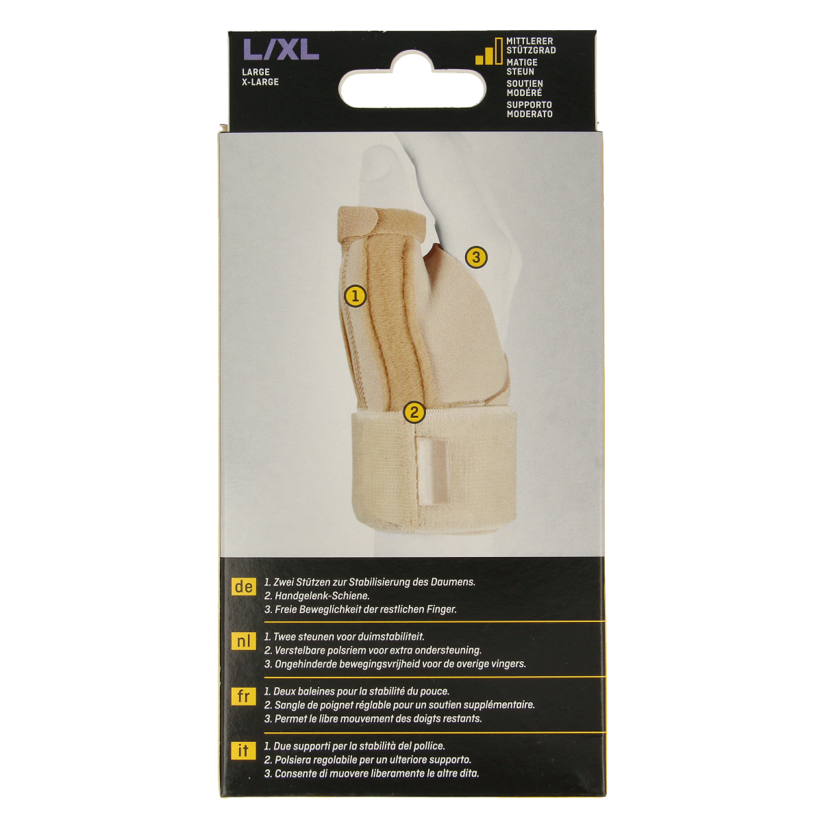 Futuro Deluxe duimspalk maat L/XL 1.00 Stuks