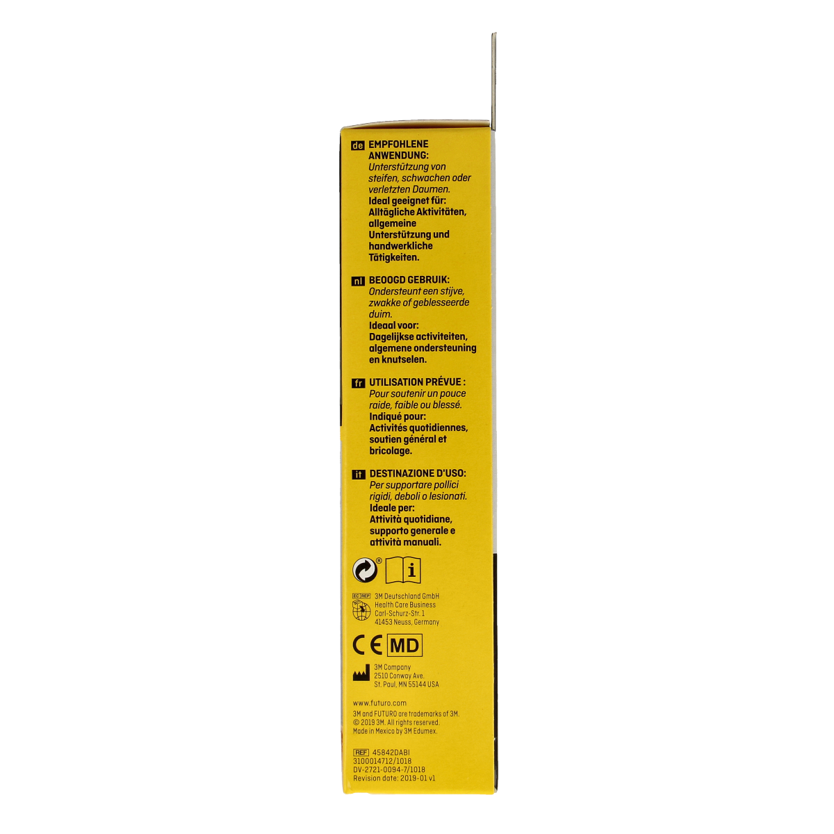 Futuro Deluxe duimspalk maat L/XL 1.00 Stuks
