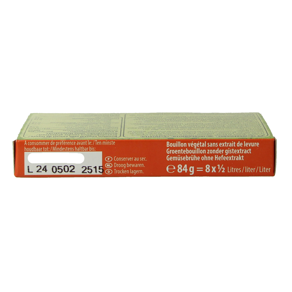 Natur Compagnie Groentebouillon zonder gist bio 8.00 Stuks