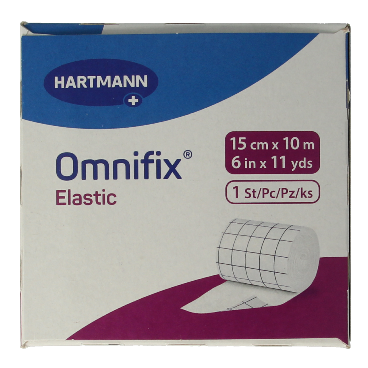 Hartmann Omnifix fixatiepleister 10m x 15 elastisch 1.00 Stuks