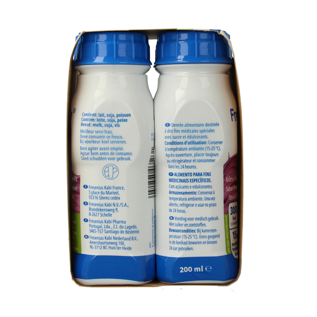 Fresubin DB drink bosvruchten  200ml 4.00 Stuks