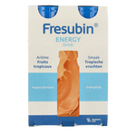 Fresubin Energy drink tropische vruchten 200ml 4 Stuks