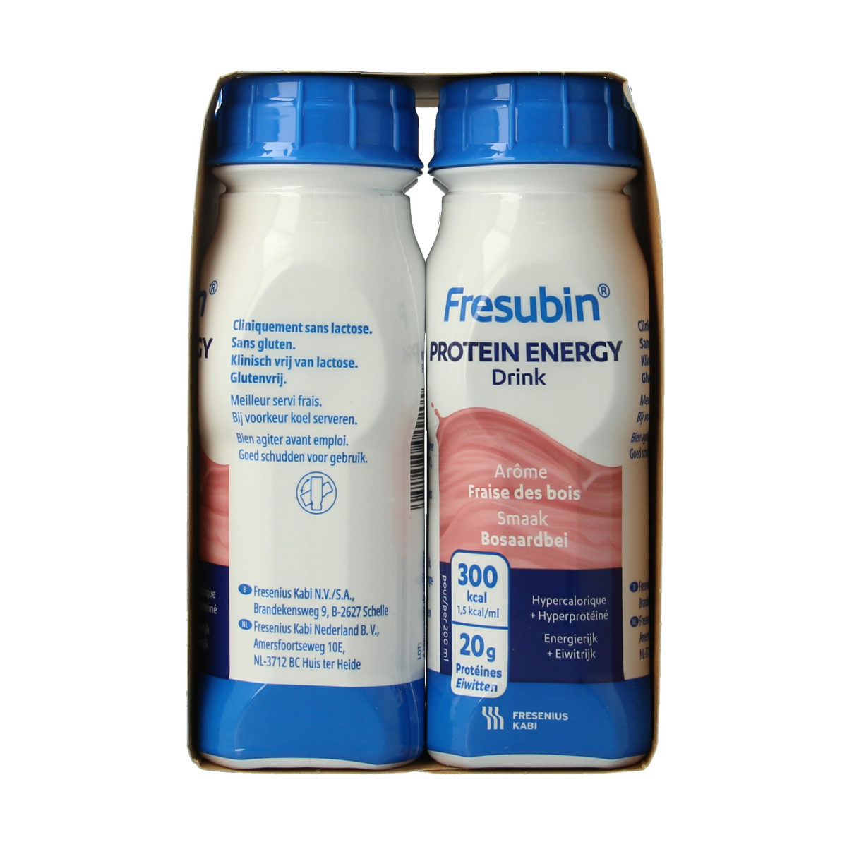 Fresubin Protein bosaardbei 200ml 4.00 Stuks