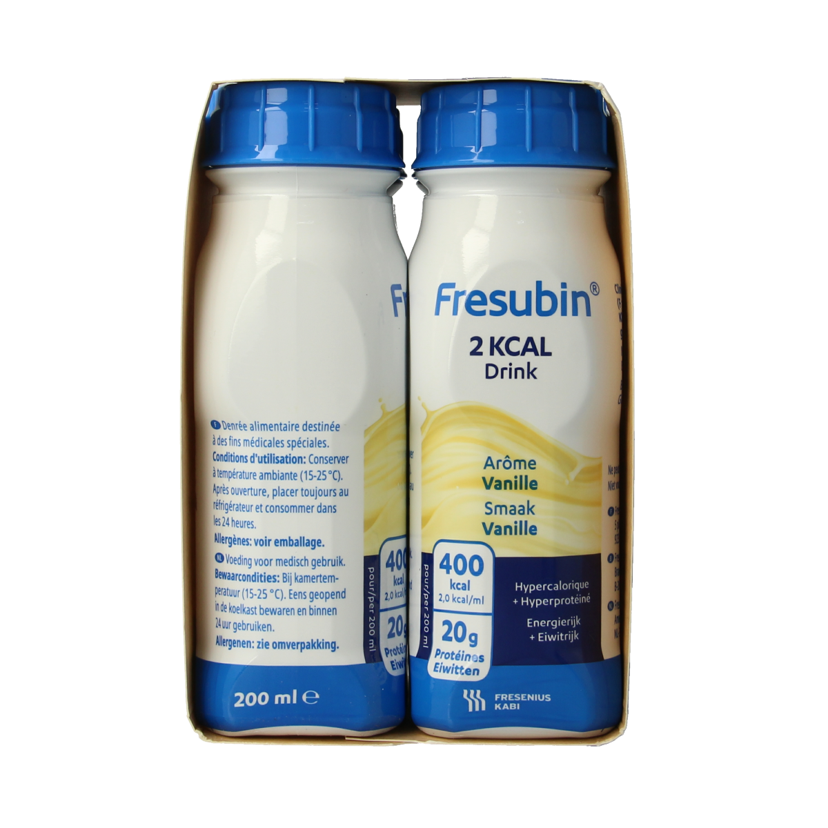 Fresubin 2Kcal drink vanille 200ml 4.00 Stuks