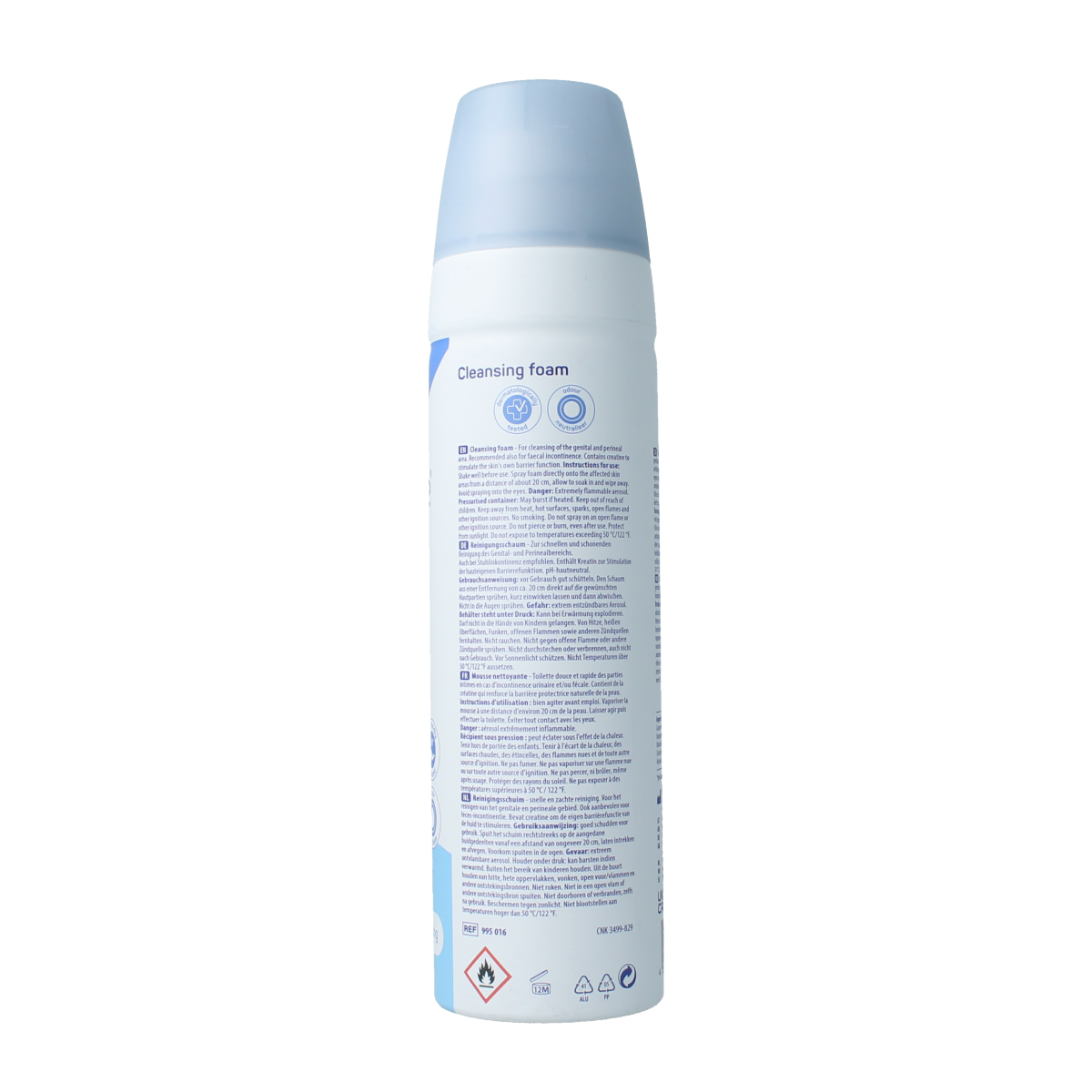 Molicare Skin reinigingsschuim 400.00 Milliliter