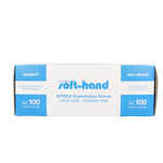 Softhand Onderzoekhandschoen Nitril M 100.00 Stuks