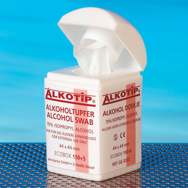 Alkotip Alcoholdoekjes dispenser 155.00 Stuks