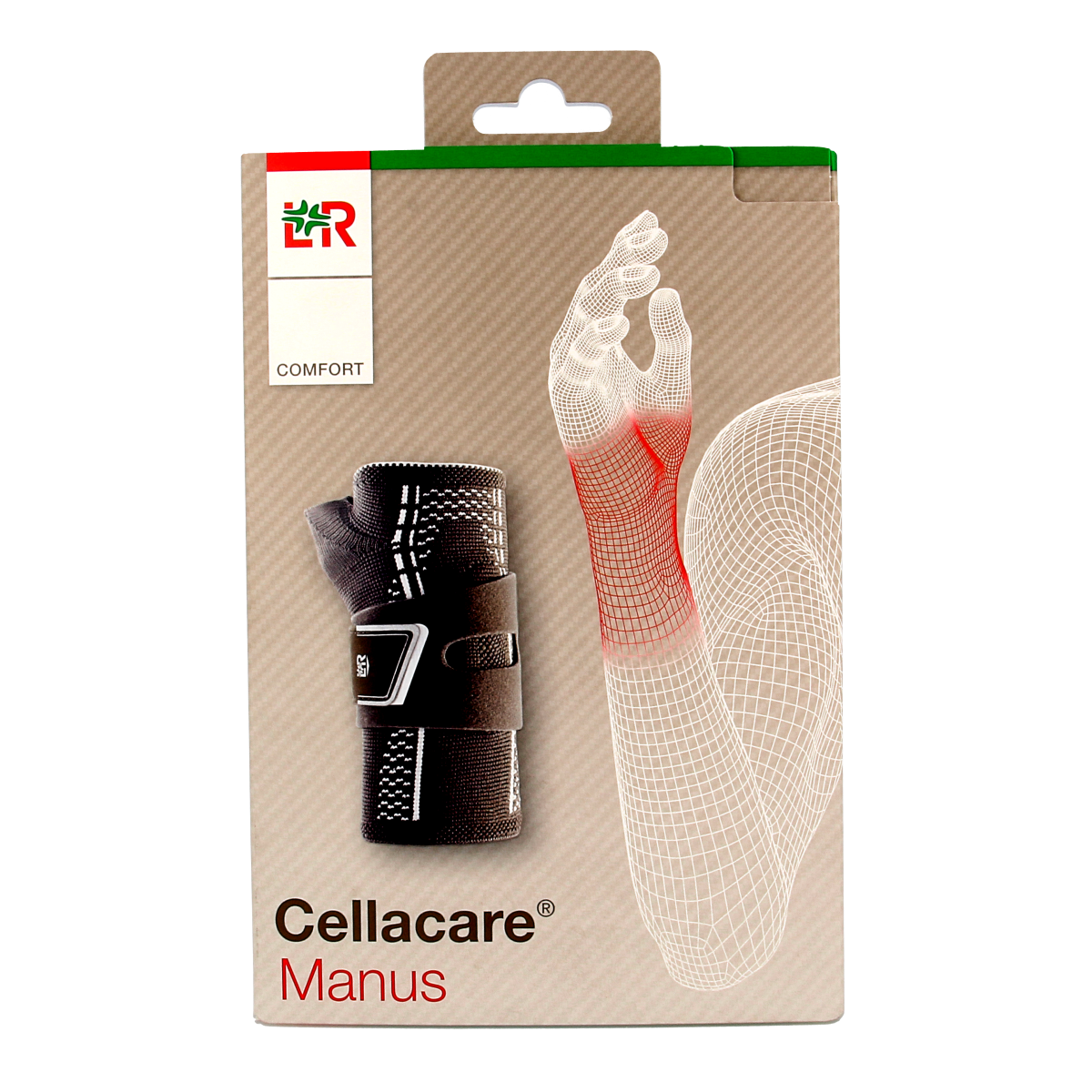 Cellacare Manus comfort polsbandage links maat 3 1.00 Stuks