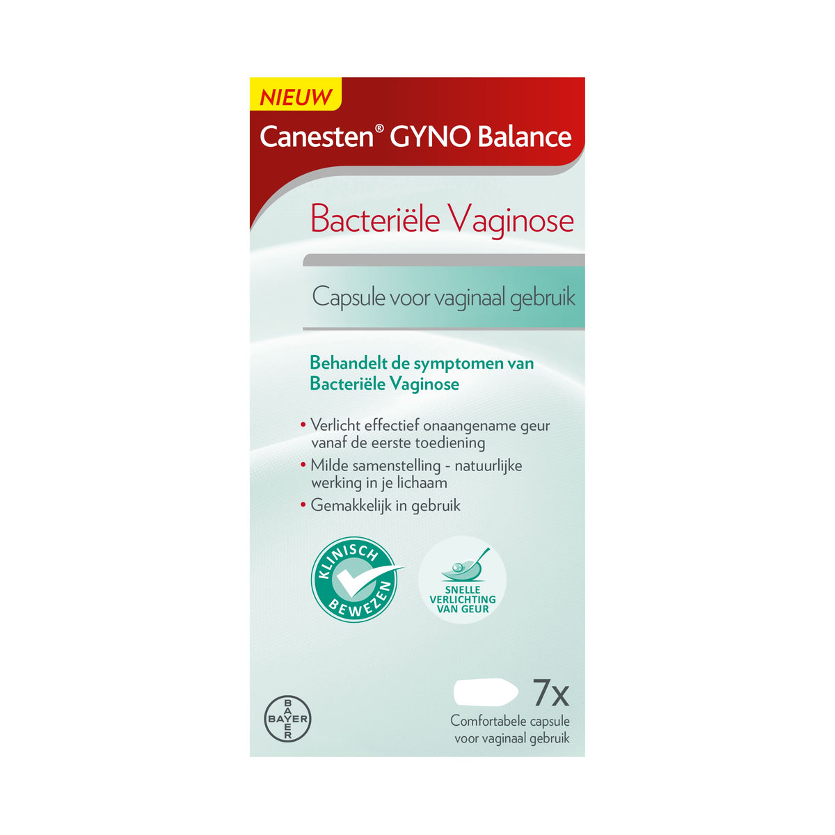Canesten Gyno balance capsules 7.00 Stuks