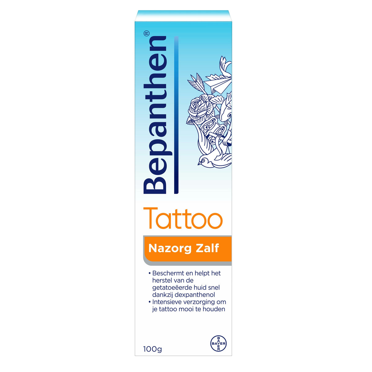 Bepanthen Tattoo nazorg zalf 100.00 Gram