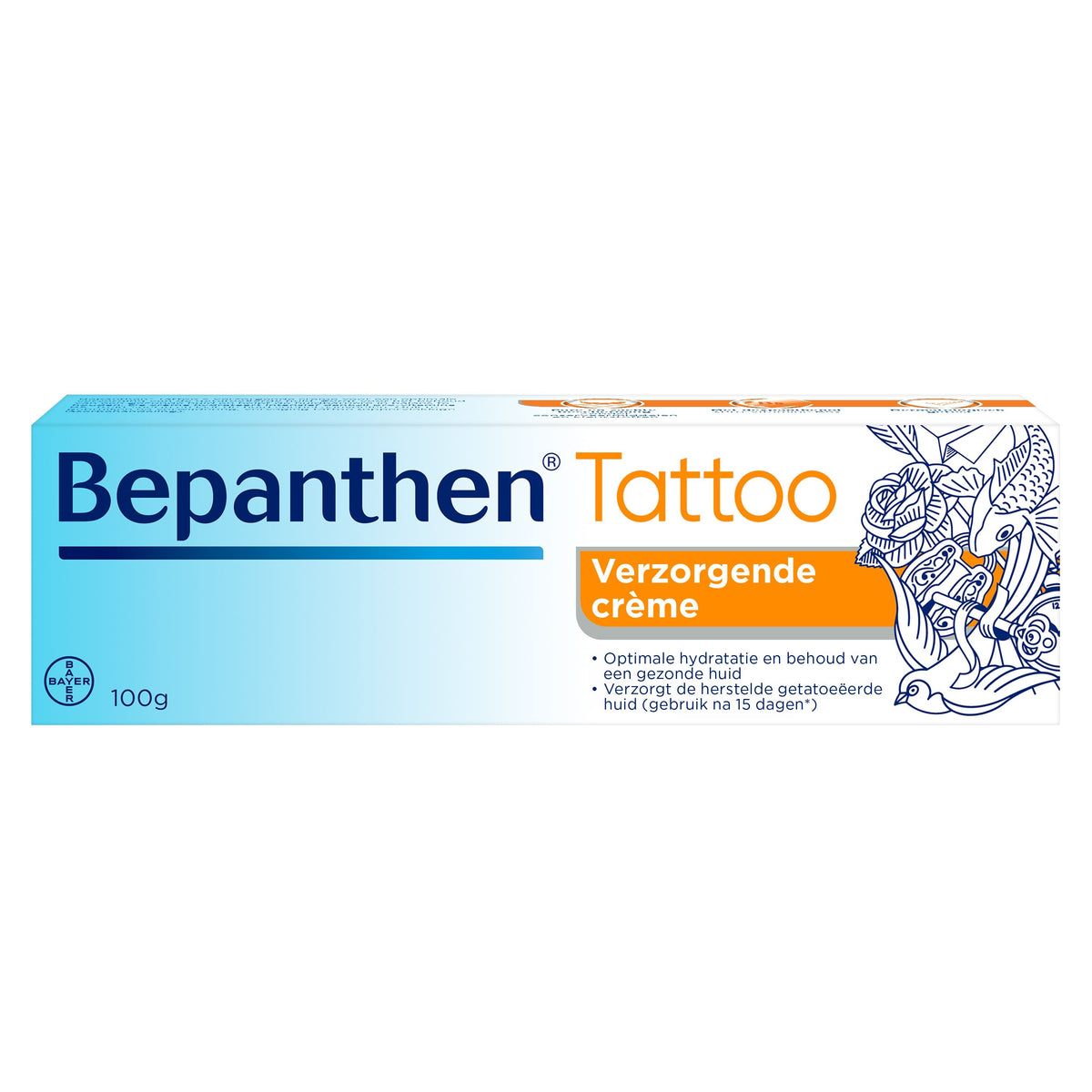 Bepanthen Tattoo verzorgende ceme 100.00 Gram