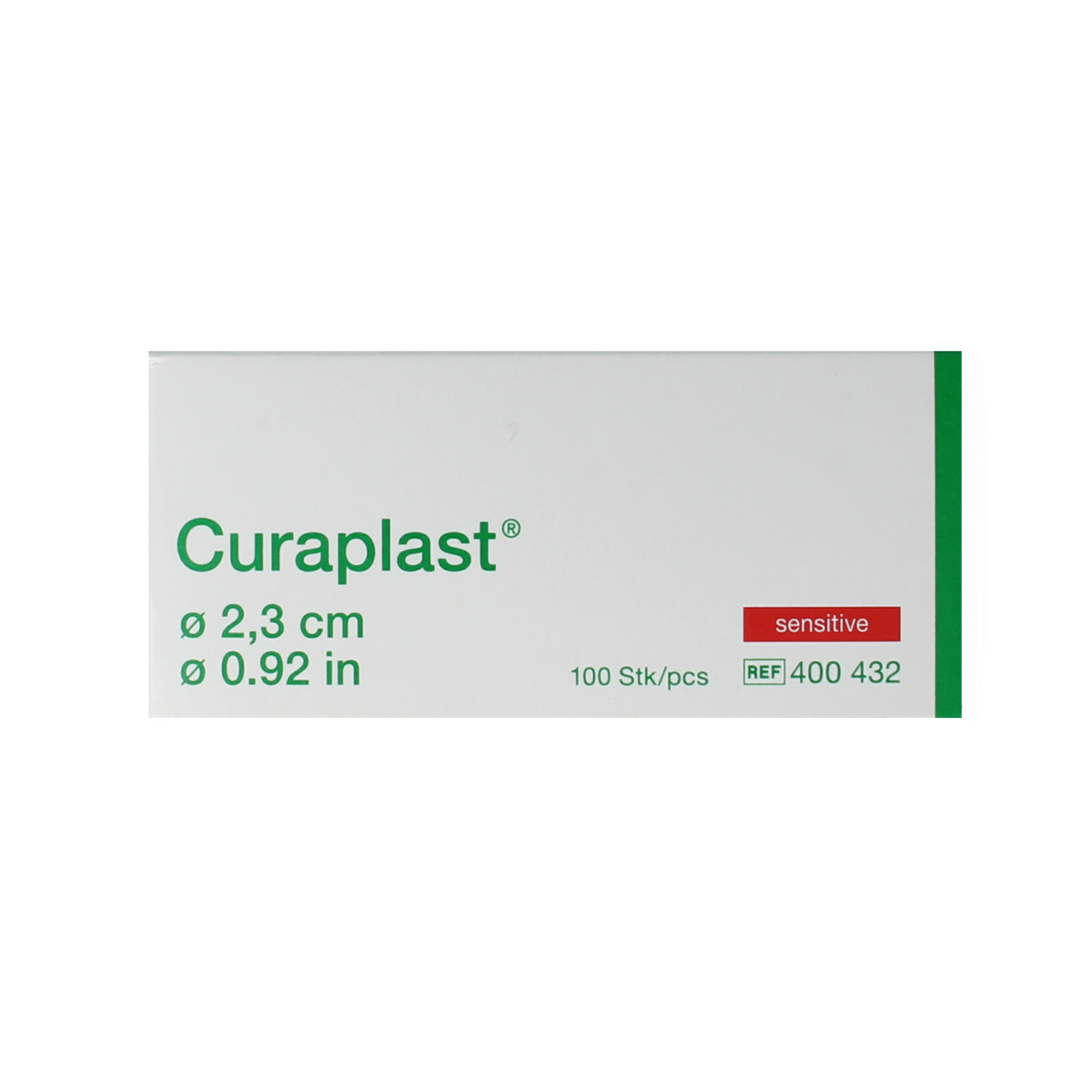 Curaplast Sensitive wondpleister rond 2.3cm 100.00 Stuks