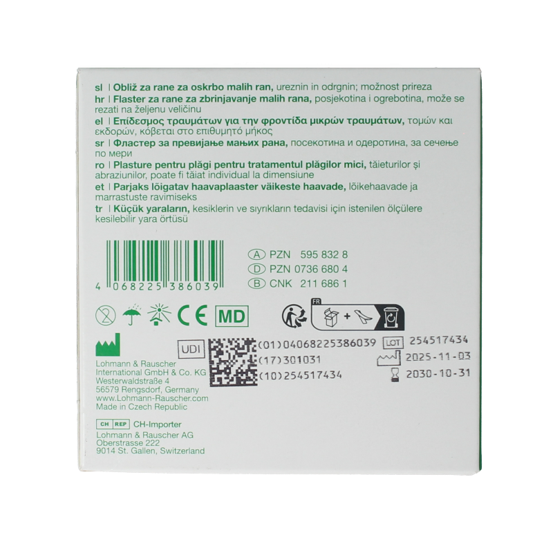 Curaplast Sensitive wondpleister 6cm x 5m 1 Rol
