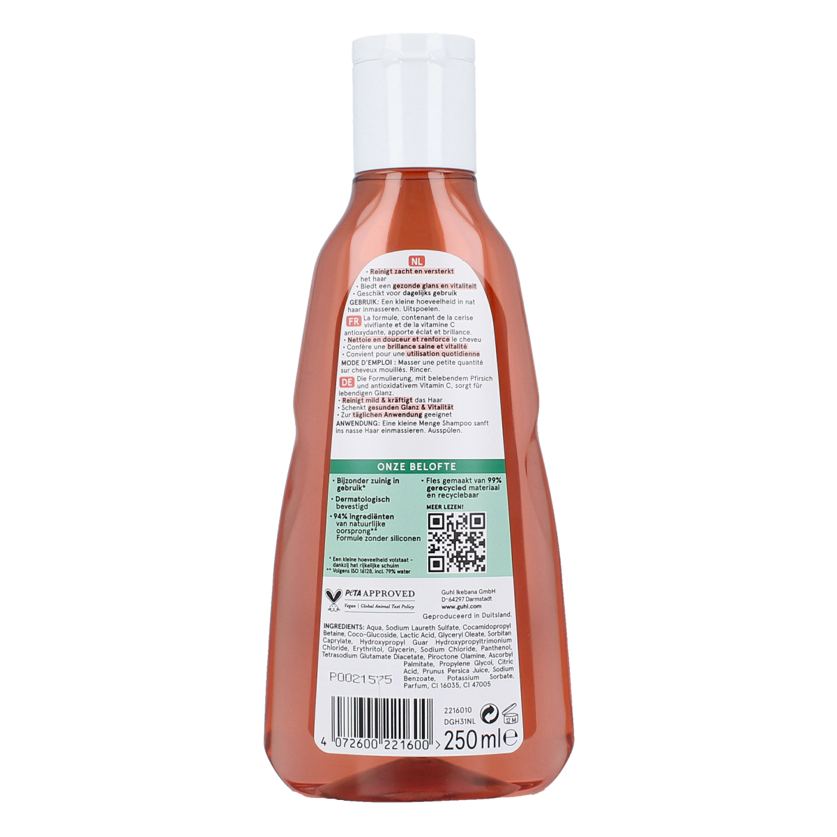Guhl Heerlijke verzorging shampoo 250.00 Milliliter