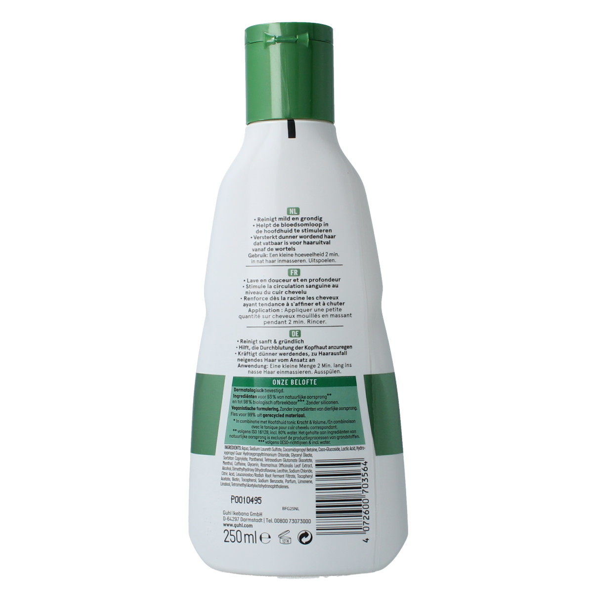 Guhl Kracht & volume shampoo 250.00 Milliliter