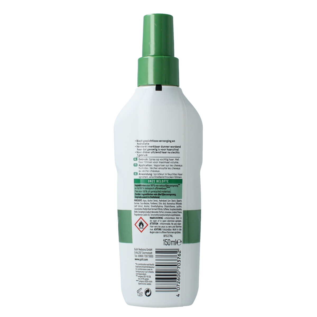 Guhl Kracht & volume spray treatment 150.00 Milliliter