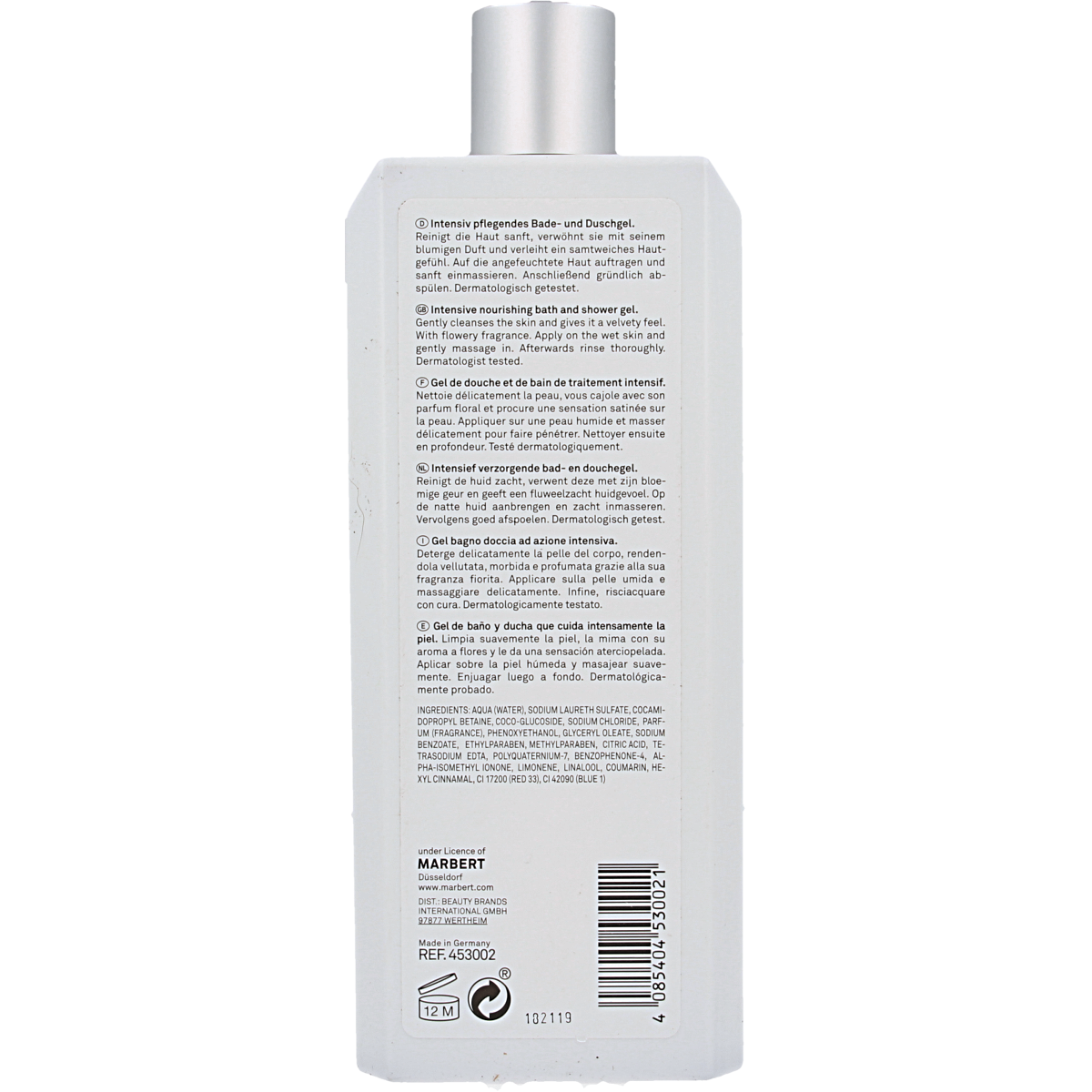 Marbert Bath & showergel 400.00 Milliliter