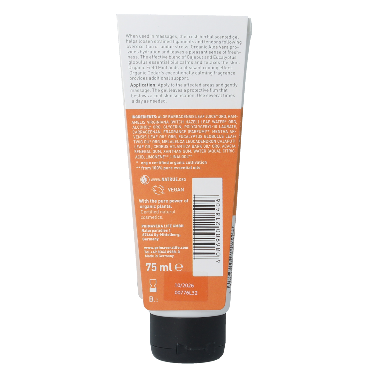 Primavera Active comfort sport gel 75.00 Milliliter