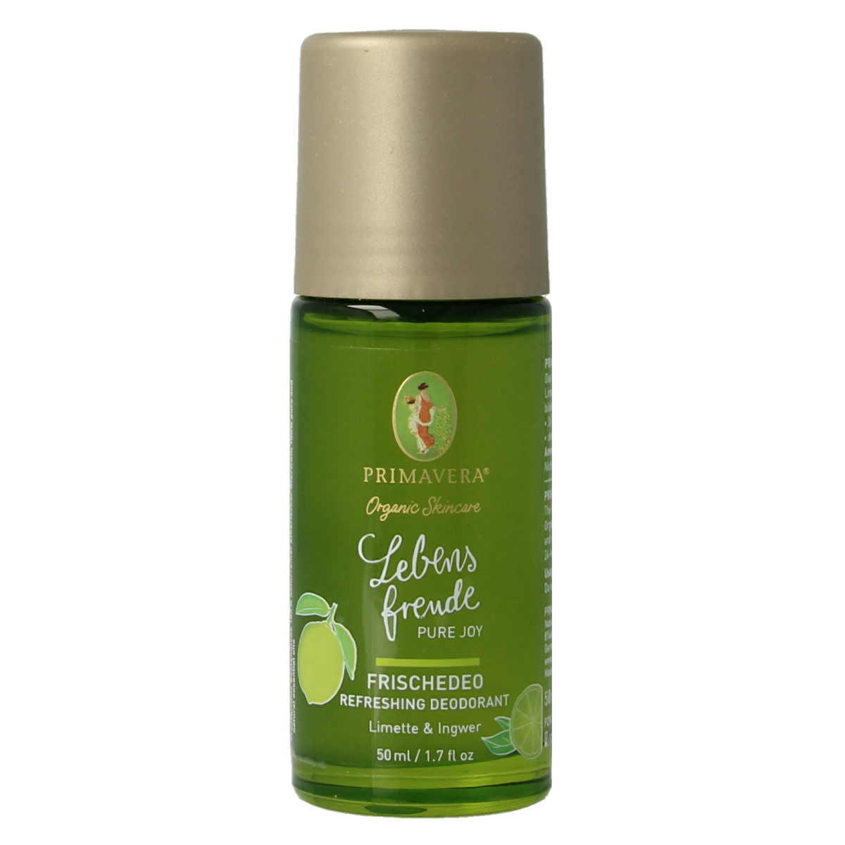 Primavera Deodorant pure joy refreshing 50.00 Milliliter