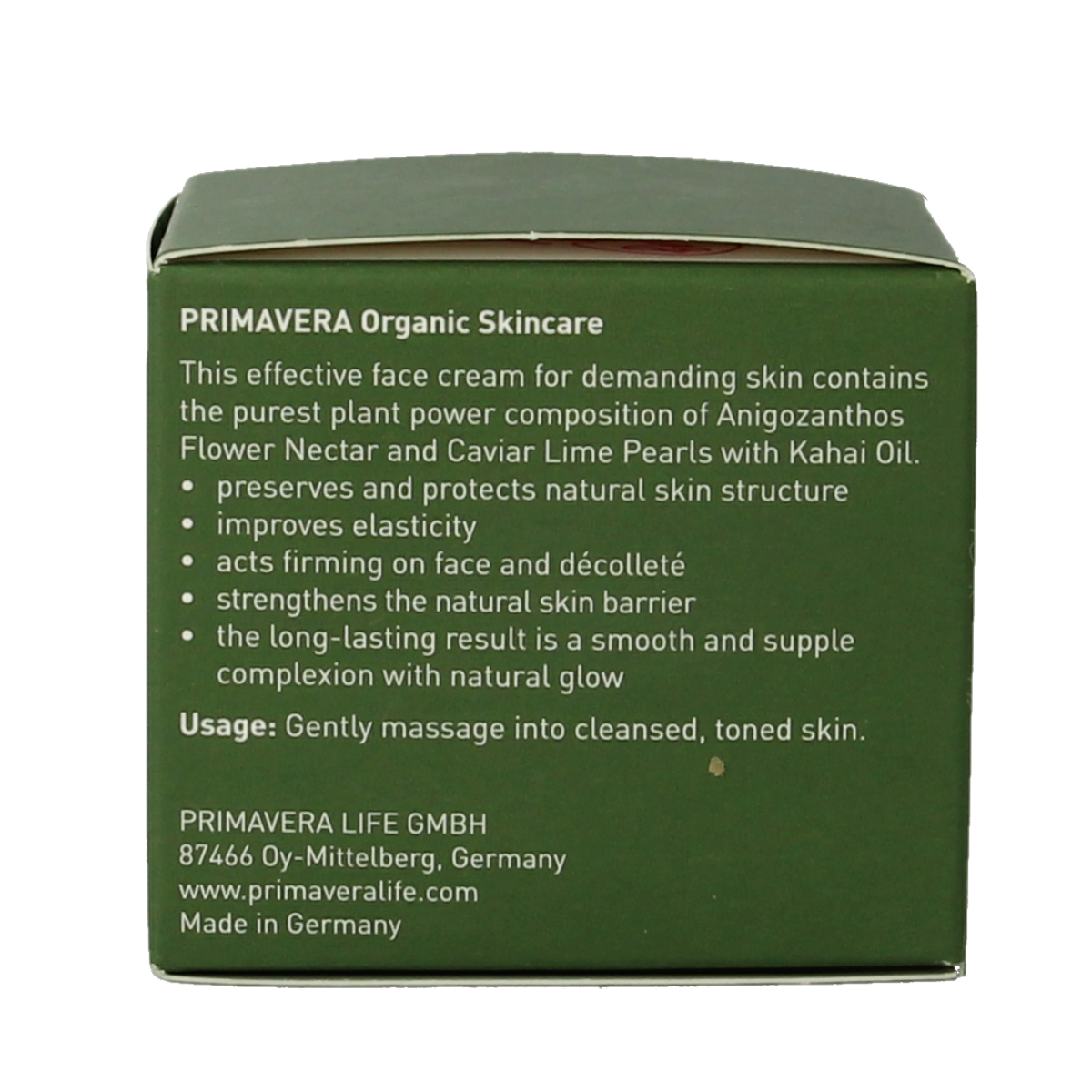 Primavera Day cream glowing age 30.00 Milliliter