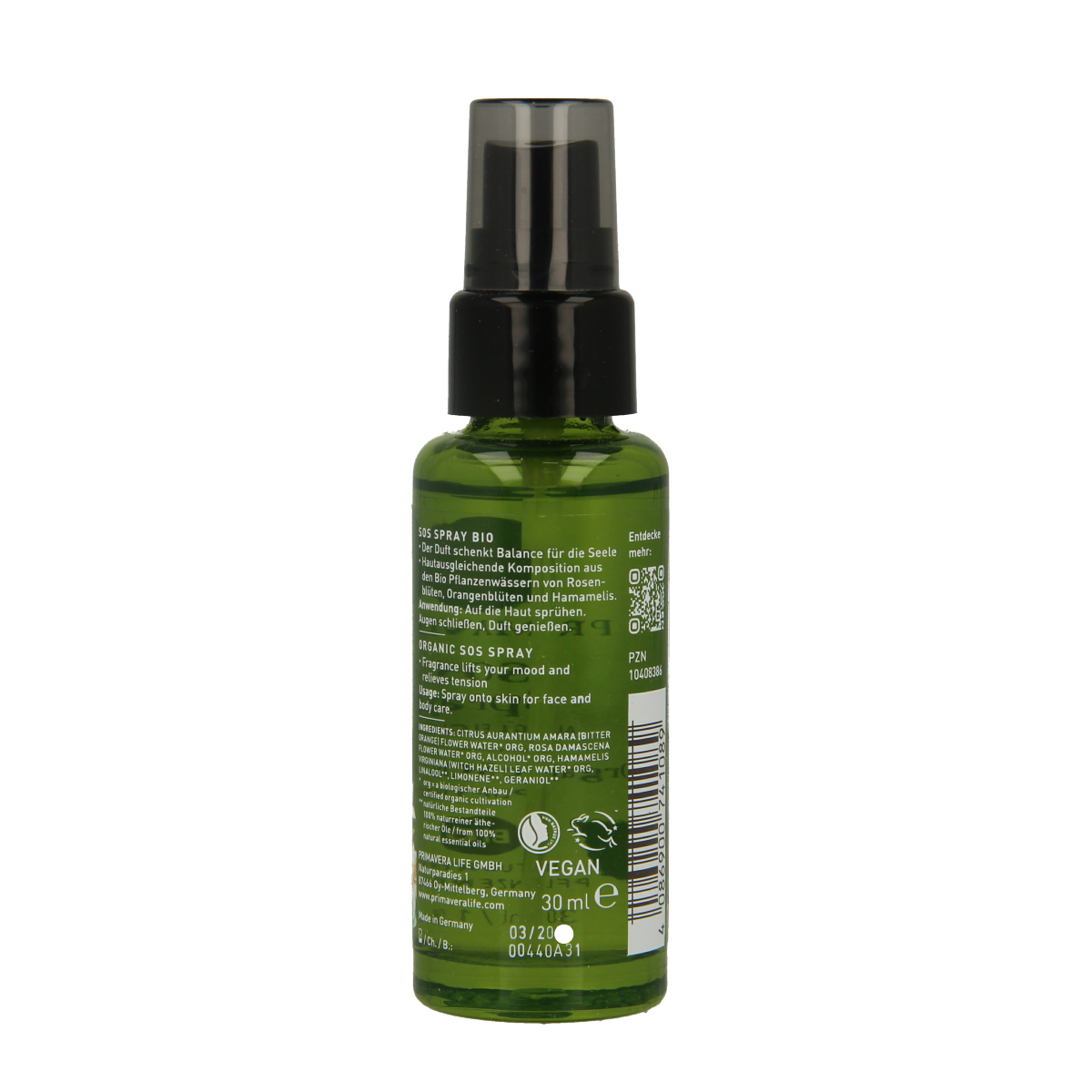 Primavera SOS spray bio 30.00 Milliliter
