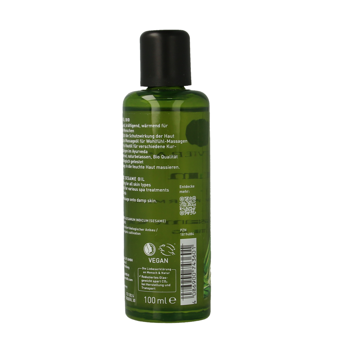Primavera Sesam olie bio 100.00 Milliliter
