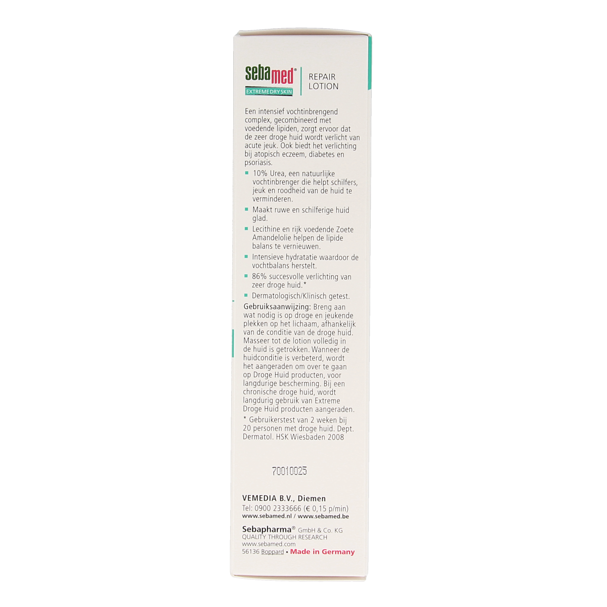 Sebamed Extreme dry urea repair lotion 10% 200.00 Milliliter