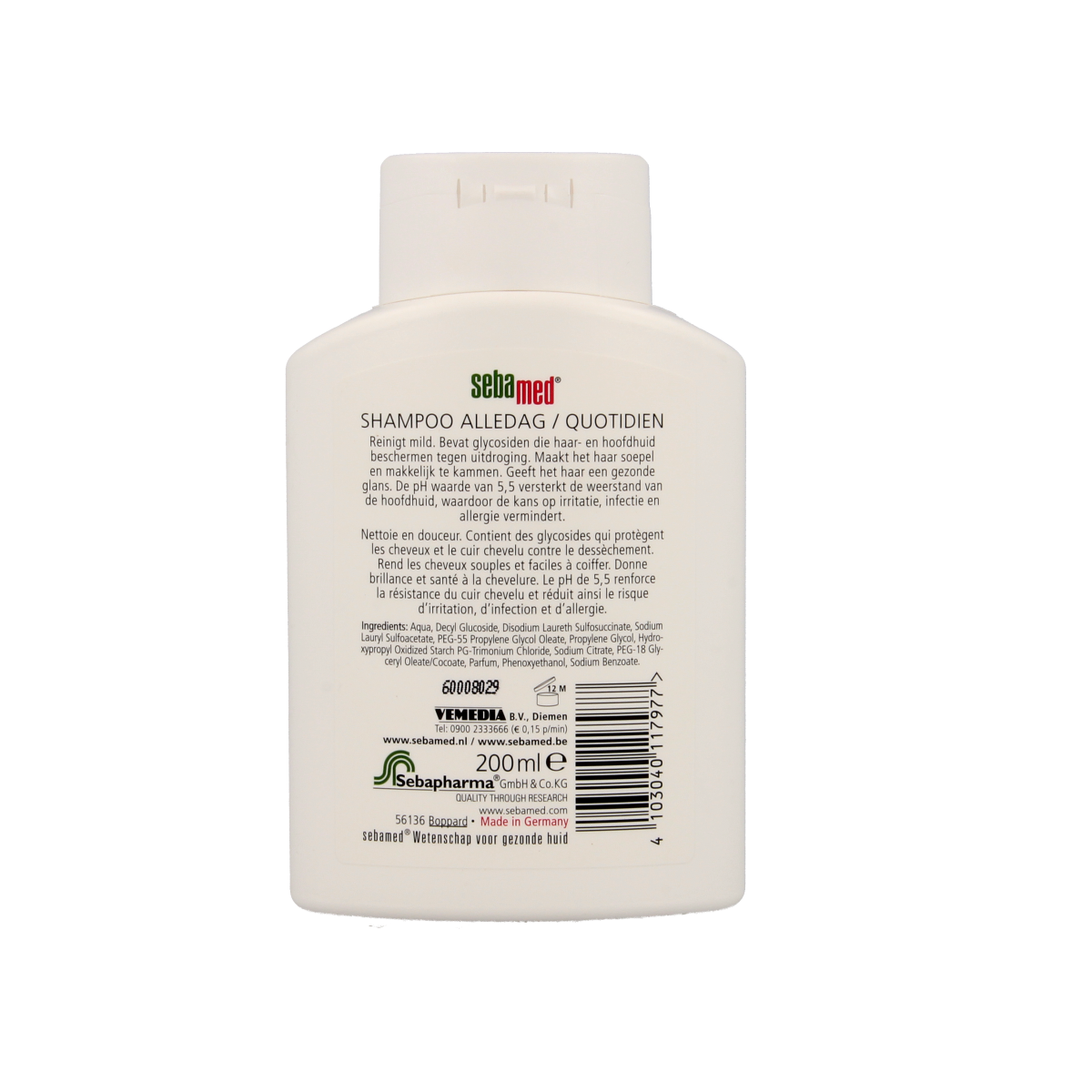 Sebamed Shampoo iedere dag 200.00 Milliliter
