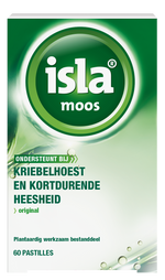 Isla Moos keelpastille 60.00 Pastilles