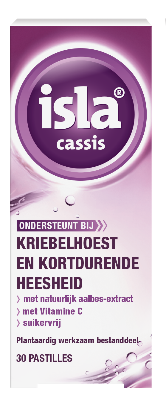 Isla Cassis keelpastille 30.00 Pastilles