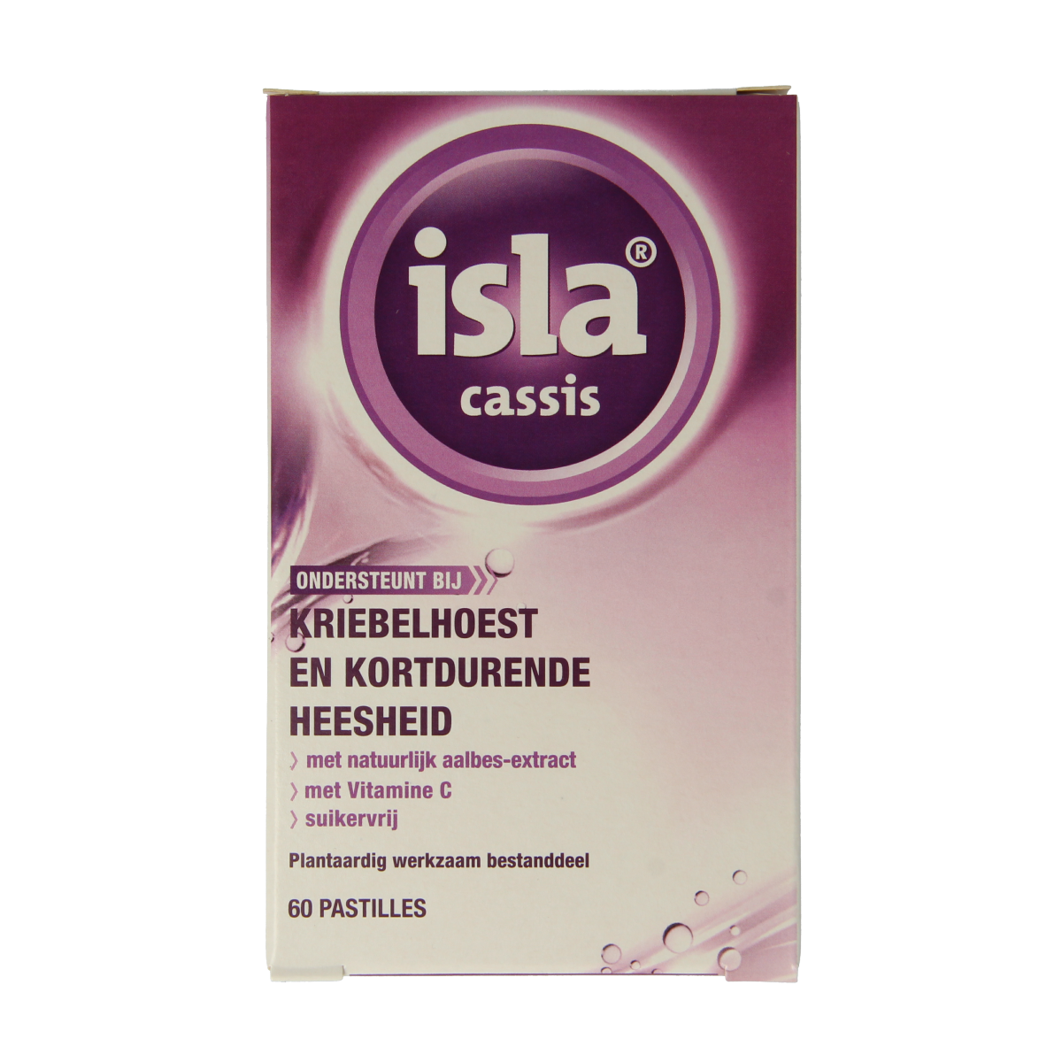 Isla Cassis keelpastille 60.00 Pastilles