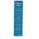 Chinaolie China olie 25.00 Milliliter