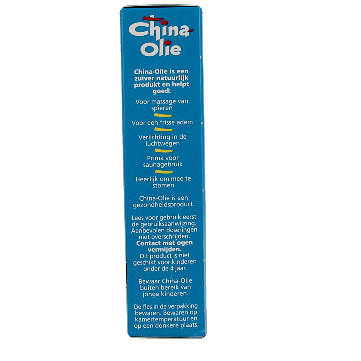Chinaolie China olie 25.00 Milliliter