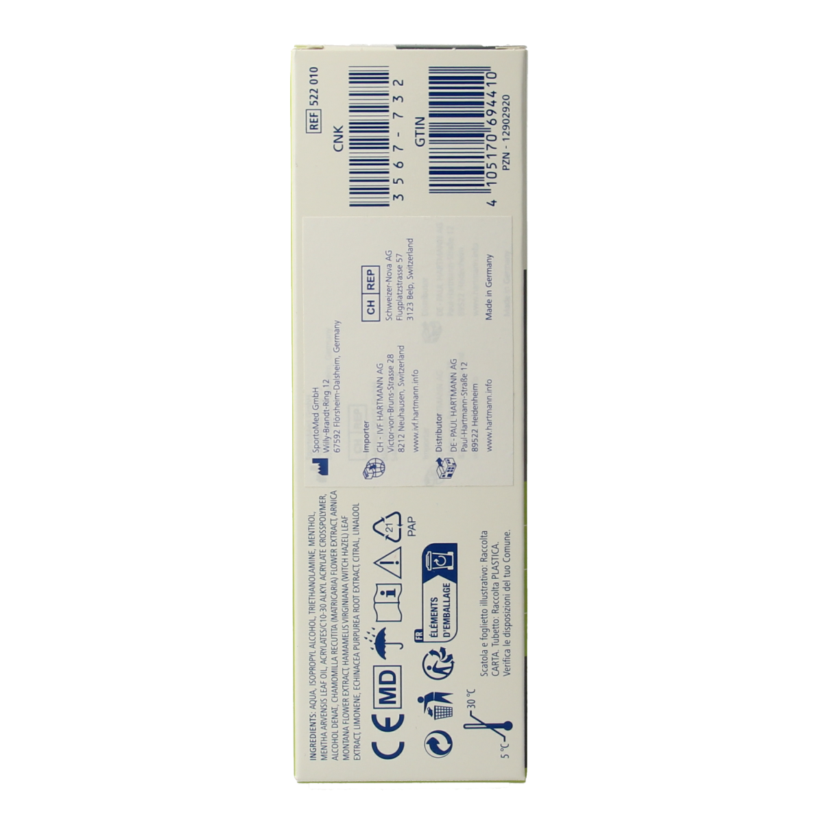 Dermaplast Active cool gel 100.00 Milliliter