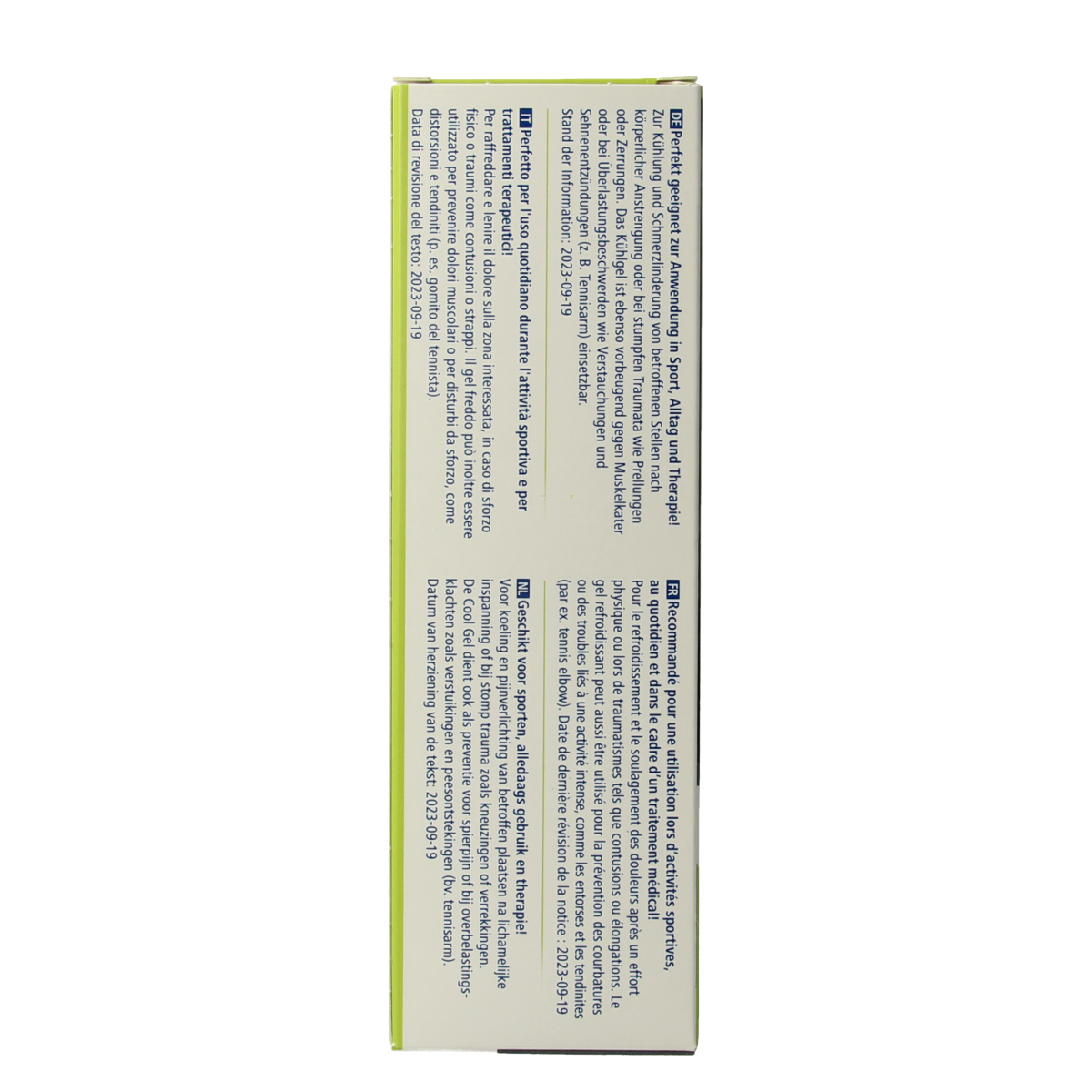Dermaplast Active cool gel 100.00 Milliliter