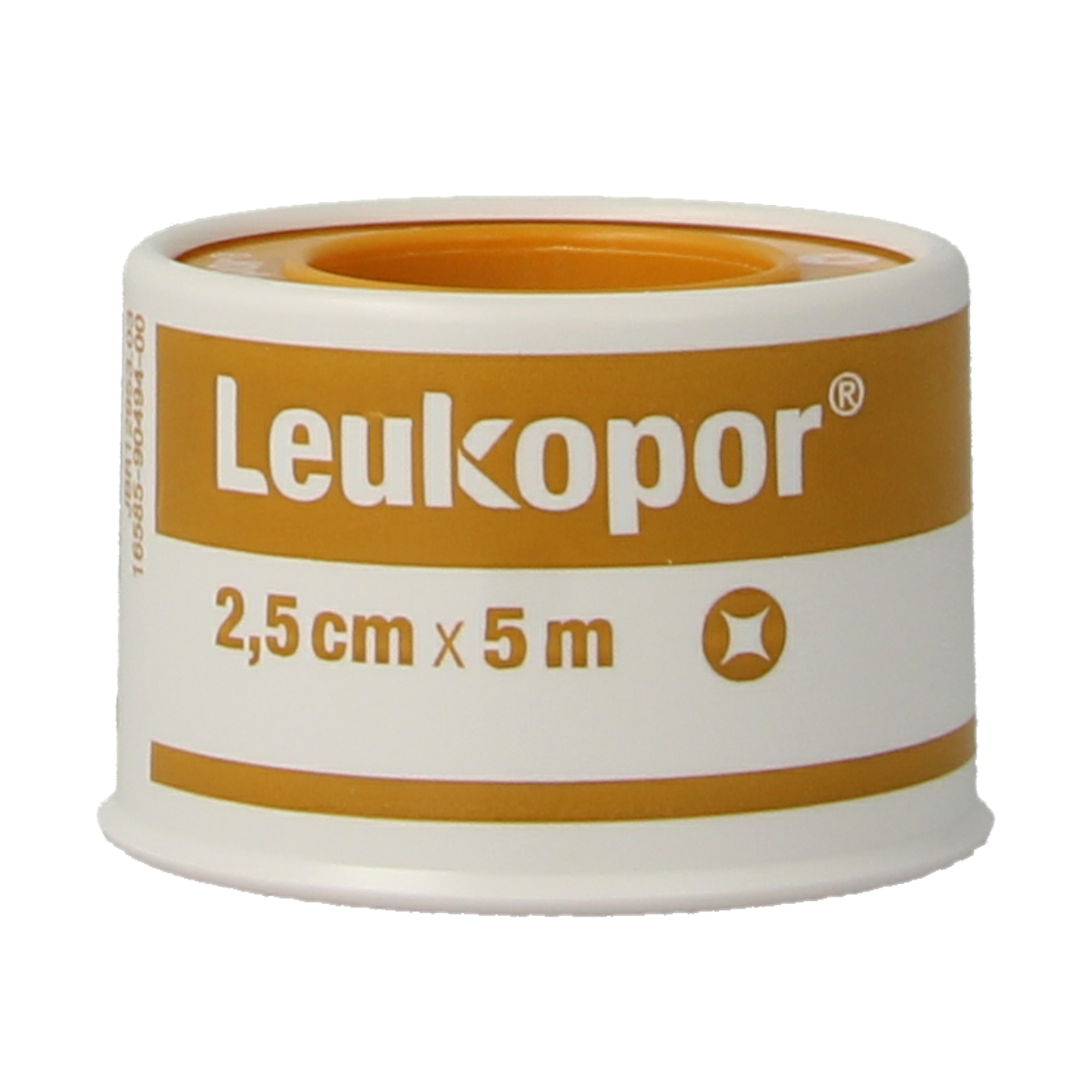 Leukopor Hechtpleister 5m x 2.50cm 1.00 Stuks
