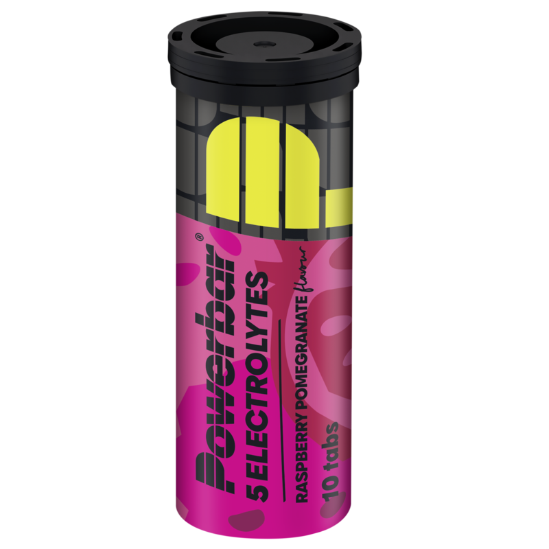 Powerbar Electrolyte tabs raspberry pomegranate 1.00 Stuks