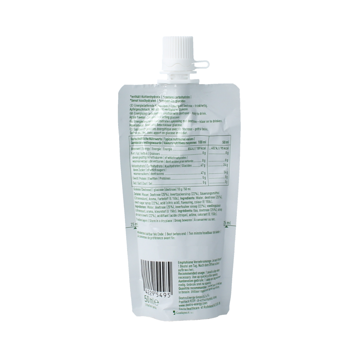 Dextro Drink apple 50.00 Milliliter