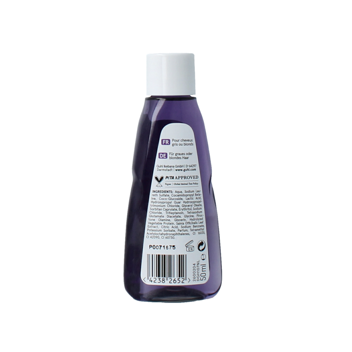 Guhl Zilverglans & verzorging mini shampoo 50.00 Milliliter