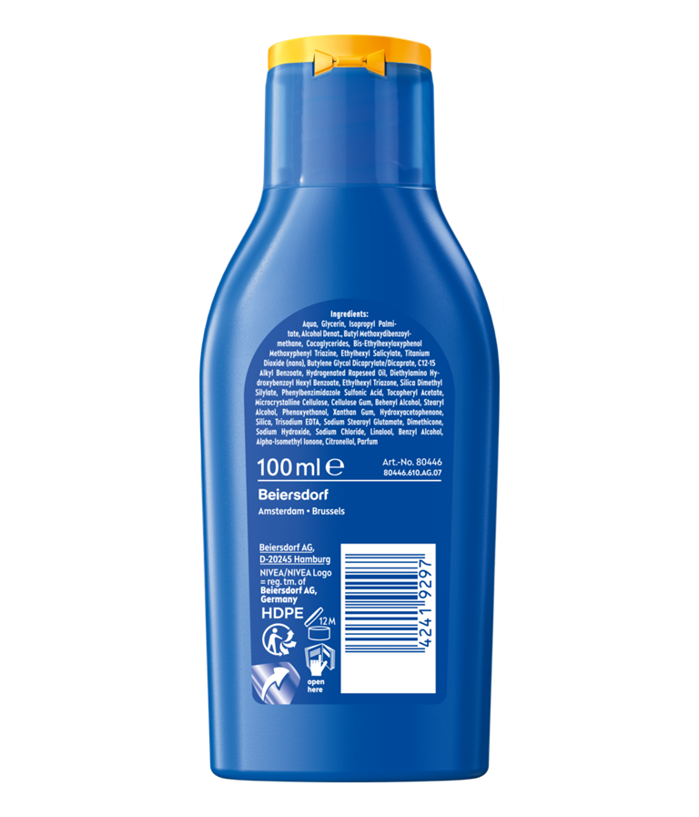 Nivea Sun protect & hydrate milk SPF50+ 100.00 Milliliter