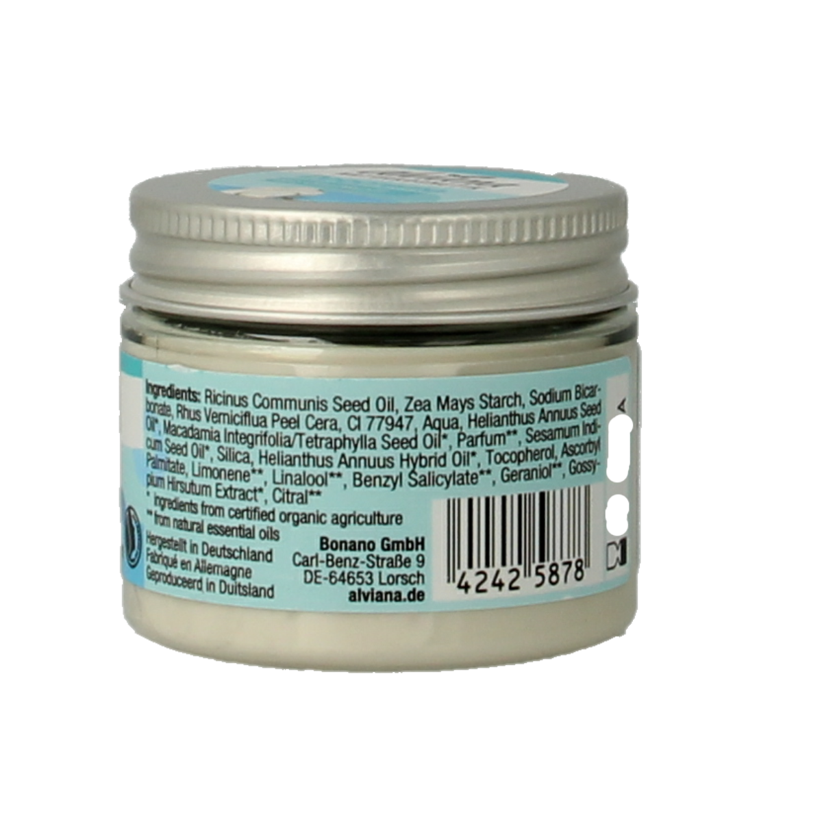 Alviana Deo creme katoen 50.00 Milliliter