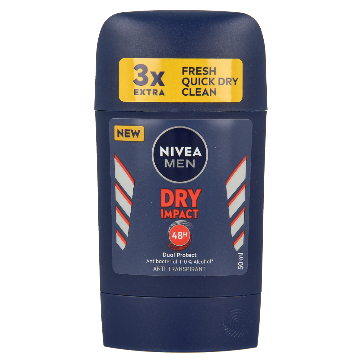 Nivea Men deodorant dry stick impact 50.00 Milliliter