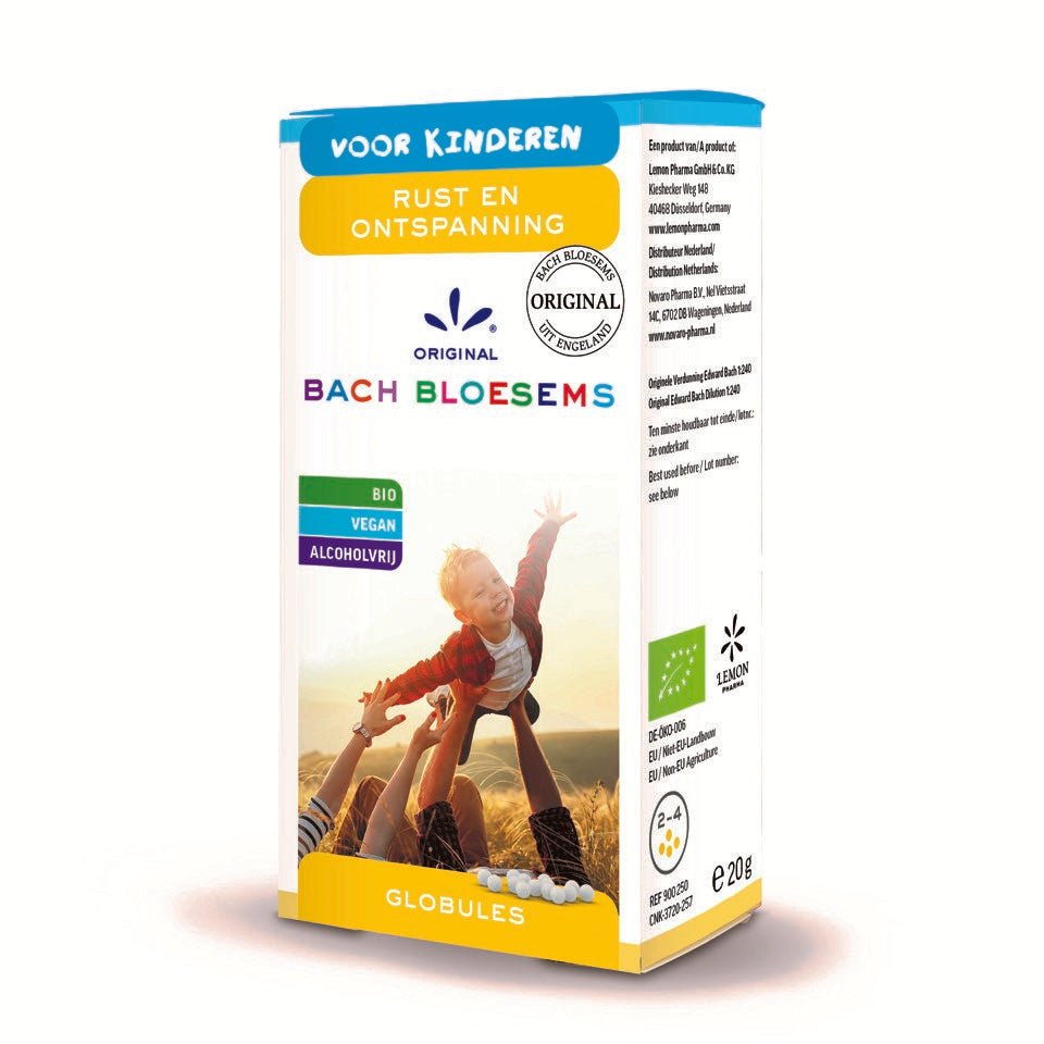 Bach Bloesem Bach bloesems parels kind rust/ontspanning bio  20.00 Gram