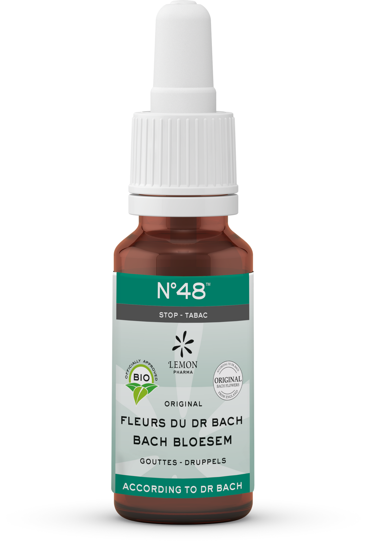 Bach Bloesem Bach bloesems mengeling 48 stop tabak bio  20.00 Milliliter