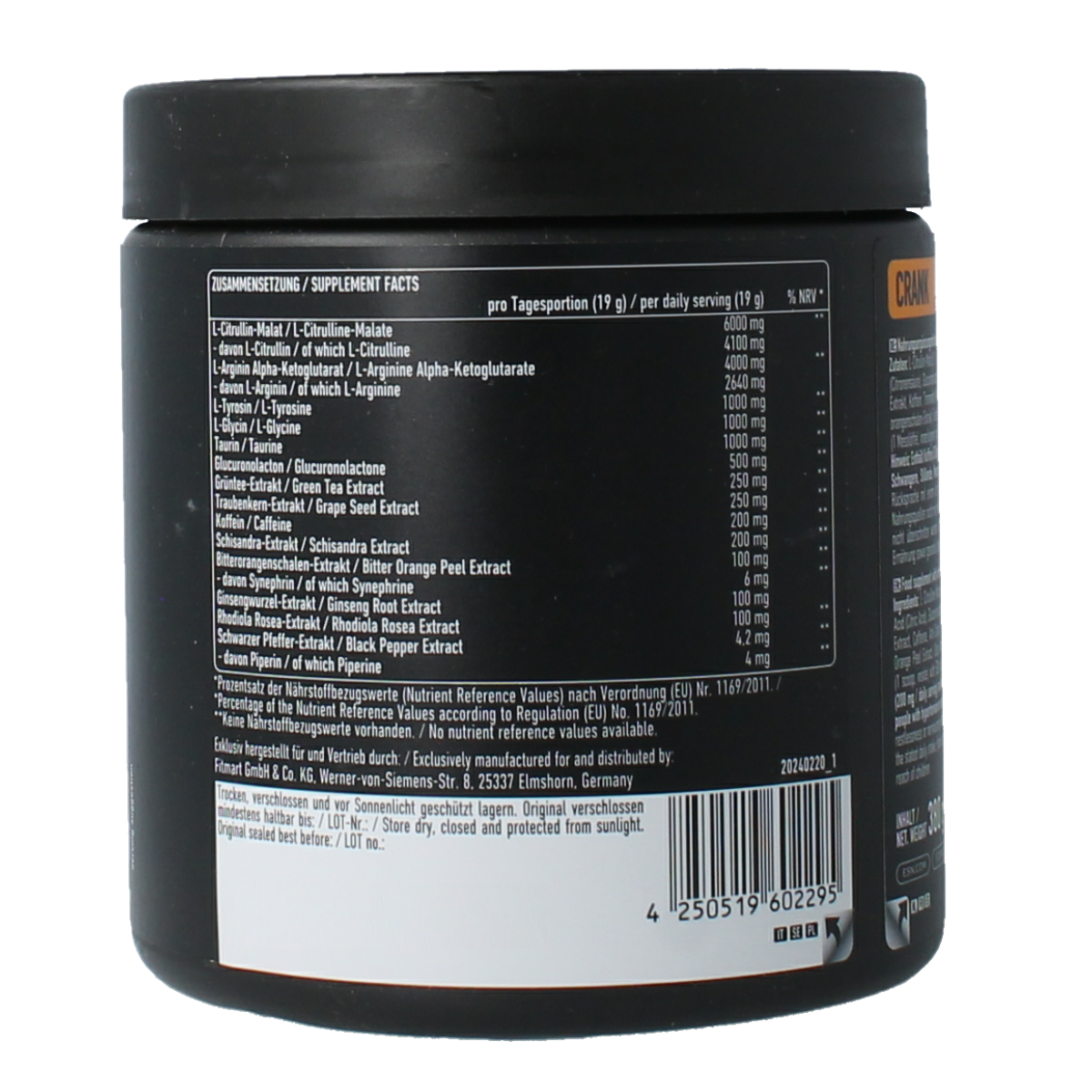 ESN Crank  blackberry 380.00 Gram