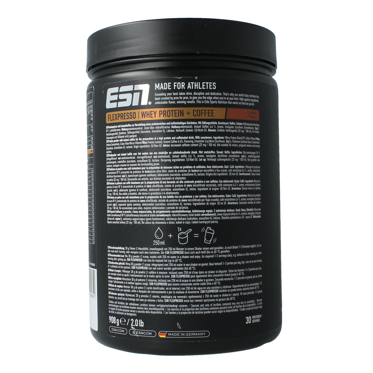 ESN Flexpresso protein coffee - coffee flavour 908.00 Gram